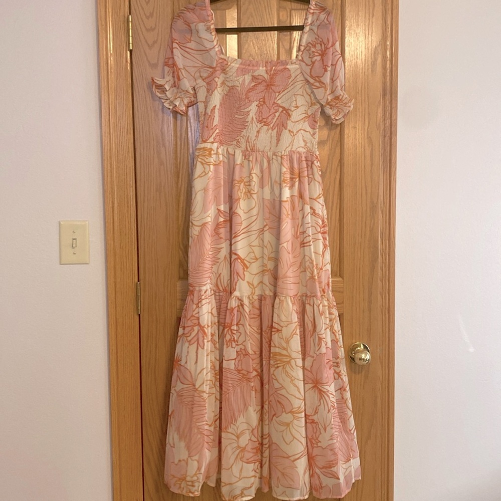Women's Long Floral Summer Dress